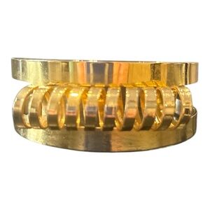 Sarah Coventry “Cosmic Wrap Around” Cuff Bracelet circa 1971 MCM JB4
